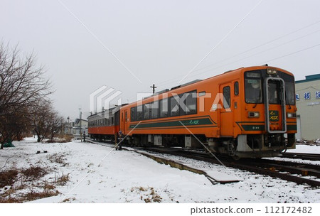 Tsugaru Railway Stove Train Tsugaru Goshogawara Aomori Prefecture 112172482