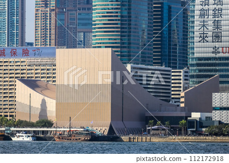harbour at day , Tsim Sha Tsui Waterfront Promenade Jan 13 2024 harbour at day , Tsim Sha Tsui Waterfront Promenade Jan 13 2024 112172918
