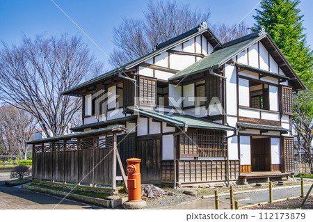 東京府中市民俗林博物館,前府中郵政局,矢島家族於 1895 年至 1899 年間使用 東京府中市民俗林博物館,前府中郵政局,矢島家族於 1895 年至 1899 年間使用 112173879
