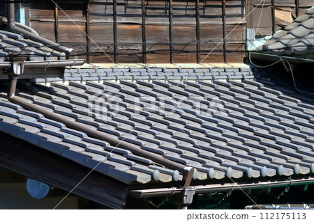 Tile roof of Japan Tile roof of Japan 112175113