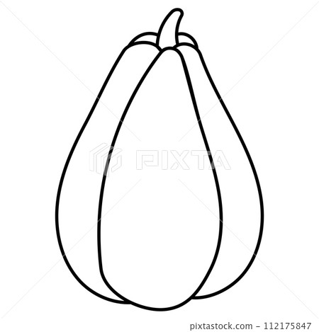 pumpkin black autumn food line element icon pumpkin black autumn food line element icon 112175847