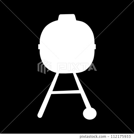 grill black apparatus fry black white barbecue grill black apparatus fry black white barbecue 112175933