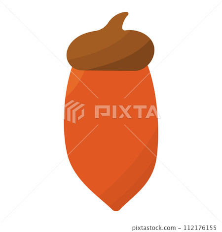 acorn walnut forest tree brown icon element 112176155