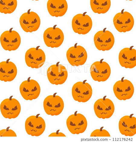 pumpkin scary halloween autumn pattern textile i pumpkin scary halloween autumn pattern textile i 112176242