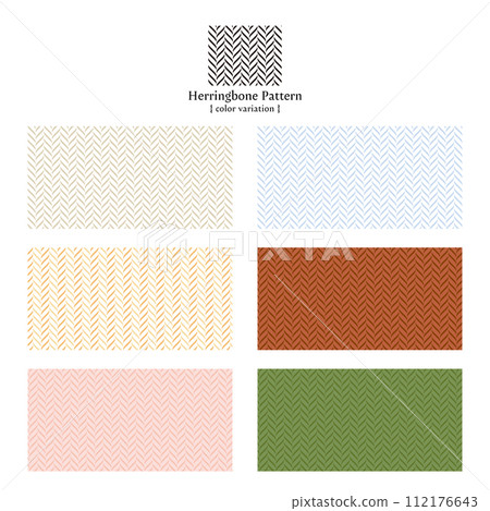Herringbone pattern/color variations Herringbone pattern/color variations 112176643