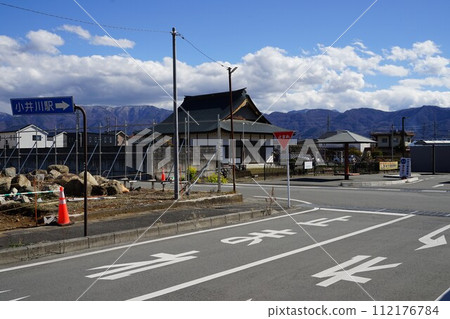 山梨縣中央市JR身延線小井川車站週邊景觀 112176784