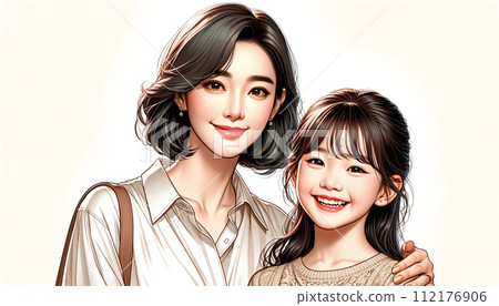 東方女子 亞洲女子 東方女孩 亞洲女孩 東方女性 亞洲女性 各種手勢 姿勢 表情 112176906