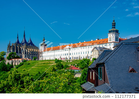 View of the world heritage site of Kutná Hora in the Czech Republic View of the world heritage site of Kutná Hora in the Czech Republic 112177371