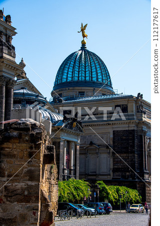 Early summer scenery in Dresden, Germany 112177617