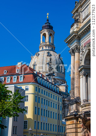 Early summer scenery in Dresden, Germany 112177623