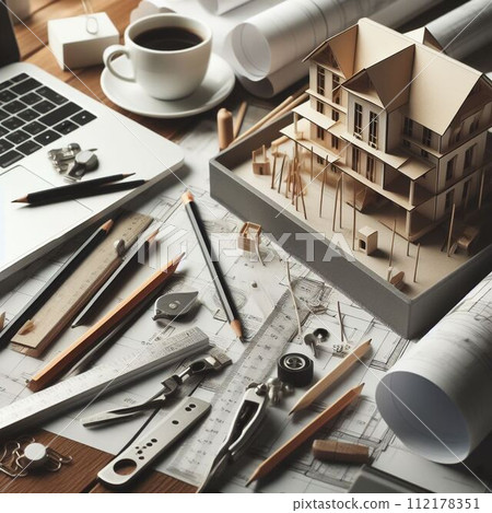 House model (AI generated) 112178351