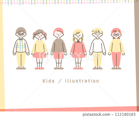Simple children's illustration_2 112180165