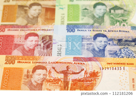 South African rand a business background South African rand a business background 112181206