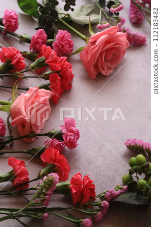Pink flowers Pink flowers 112183482