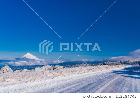 （靜岡縣）雪伊豆天際線之路，可欣賞富士山美景 112184702