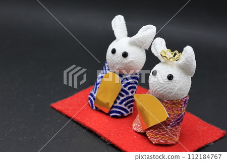 Handmade zodiac mouse doll 112184767