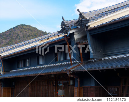 The streets of Udatsu rising in Mino City, Gifu Prefecture The streets of Udatsu rising in Mino City, Gifu Prefecture 112184870