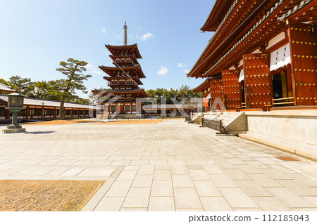 [奈良縣]奈良市藥師寺（2024年2月28日拍攝） 112185043