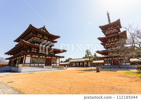 [Nara Prefecture] Yakushiji Temple, Nara City (Photo taken on February 28, 2024) 112185044