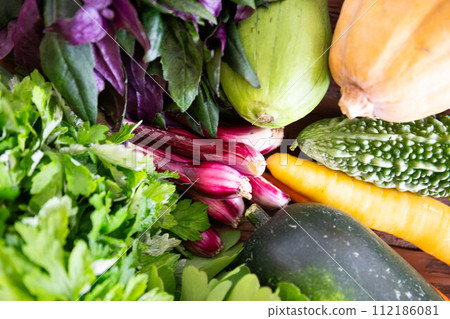 Island vegetables collection image 112186081