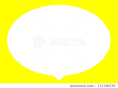 Simple speech bubble Simple speech bubble 112186530