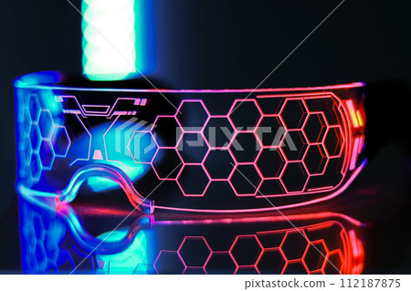 cyber glasses 112187875