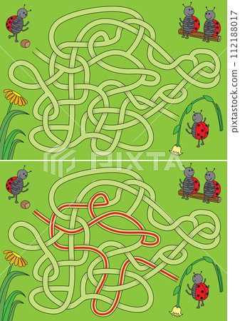 Ladybug maze Ladybug maze 112188017