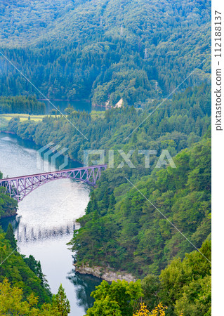 Tadami Line Daiichi Tadami River Bridge Tadami Line Daiichi Tadami River Bridge 112188137