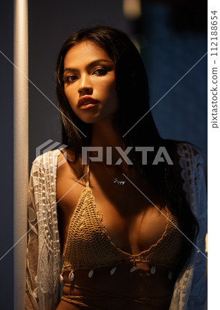 Close-up portrait of young asian sexy woman Close-up portrait of young asian sexy woman 112188654