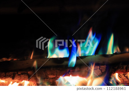 rainbow bonfire rainbow bonfire 112188961