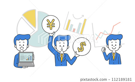 Data analysis idea male Data analysis idea male 112189181