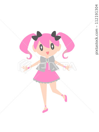 粉紅頭髮的女Vtuber 112191304