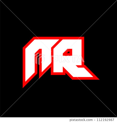 NR logo design, initial NR letter design with sci-fi style. NR logo for game, esport, Technology, Digital, Community or Business. N R sport modern Italic alphabet font. Typography urban style fonts. NR logo design, initial NR letter design with sci-fi style. NR logo for game, esport, Technology, Digital, Community or Business. N R sport modern Italic alphabet font. Typography urban style fonts. 112192987