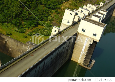 The top of Ren Dam from the observation deck The top of Ren Dam from the observation deck 112193290