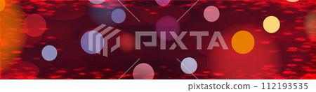 Red bokeh background for seasonal, holidays, event celebrations and various design works 112193535