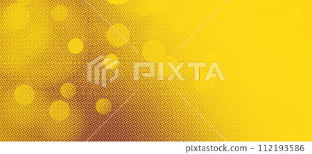 Yellow bokeh background for seasonal, holidays, event celebrations and various design works 112193586