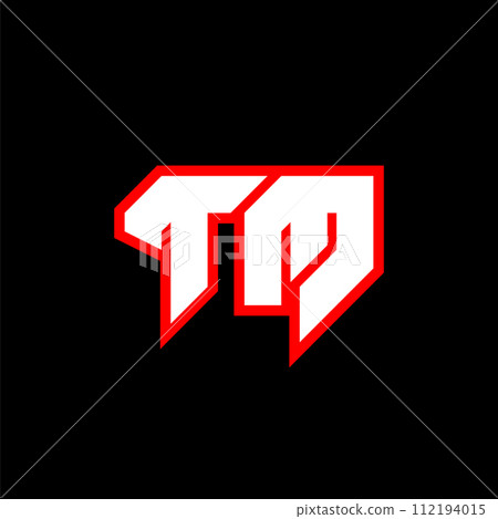 TM logo design, initial TM letter design with sci-fi style. TM logo for game, esport, Technology, Digital, Community or Business. T M sport modern Italic alphabet font. Typography urban style fonts. TM logo design, initial TM letter design with sci-fi style. TM logo for game, esport, Technology, Digital, Community or Business. T M sport modern Italic alphabet font. Typography urban style fonts. 112194015