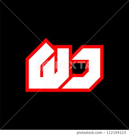 WJ logo design, initial WJ letter design with sci-fi style. WJ logo for game, esport, Technology, Digital, Community or Business. W J sport modern Italic alphabet font. Typography urban style fonts. WJ logo design, initial WJ letter design with sci-fi style. WJ logo for game, esport, Technology, Digital, Community or Business. W J sport modern Italic alphabet font. Typography urban style fonts. 112194123