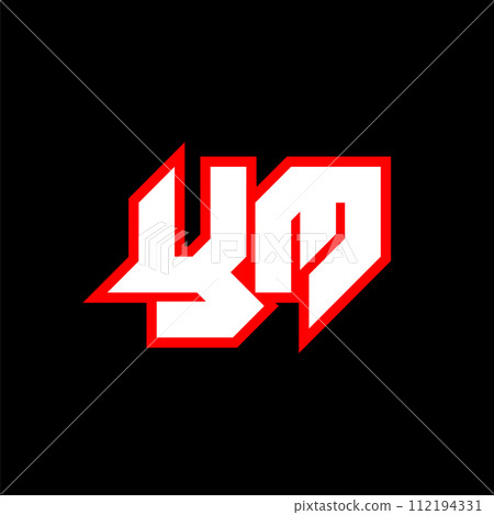 YM logo design, initial YM letter design with sci-fi style. YM logo for game, esport, Technology, Digital, Community or Business. Y M sport modern Italic alphabet font. Typography urban style fonts. YM logo design, initial YM letter design with sci-fi style. YM logo for game, esport, Technology, Digital, Community or Business. Y M sport modern Italic alphabet font. Typography urban style fonts. 112194331