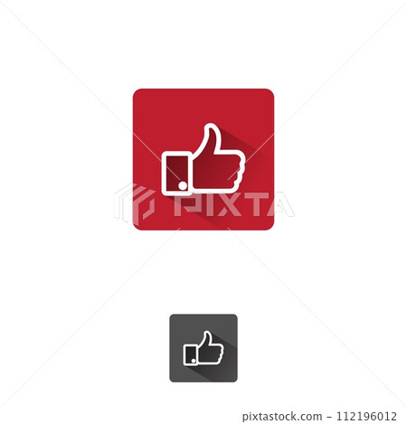Simple graphic, Like icon modern symbol for graphic and web design Simple graphic, Like icon modern symbol for graphic and web design 112196012