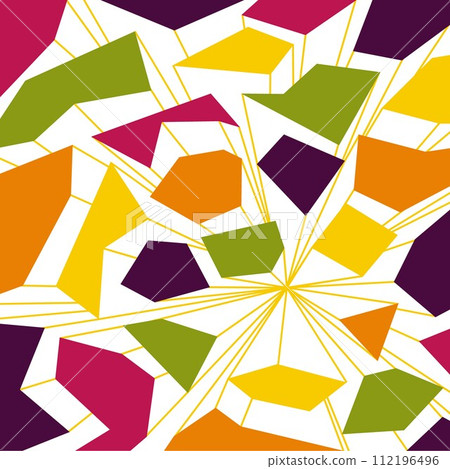 Future yellow abstract colorful background with lines 112196496