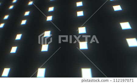 Abstract technology backdrop with squares Abstract technology backdrop with squares 112197071