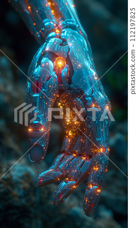Networking connect technology abstract concept. Hand of touching futuristic network connection, internet, innovation, and technology. Networking connect technology abstract concept. Hand of touching futuristic network connection, internet, innovation, and technology. 112197825