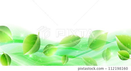 New green leaves landscape background New green leaves landscape background 112198160