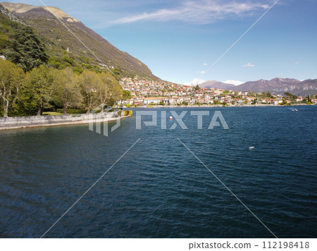 View of the harbor and Piazzetta in summer. Portofino, Liguria, Italy View of the harbor and Piazzetta in summer. Portofino, Liguria, Italy 112198418