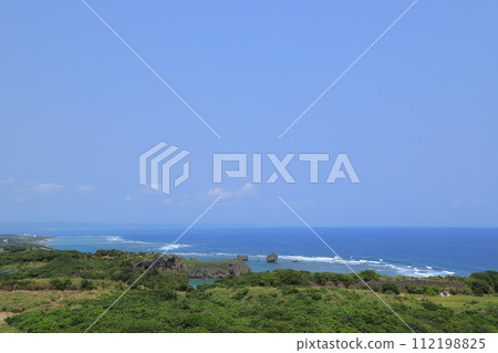 Okinawa's Blue Sea Okinawa's Blue Sea 112198825