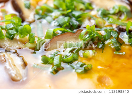 A close-up of Crab Ball/Fuyo Crab (Fuyo Hai). 112198840