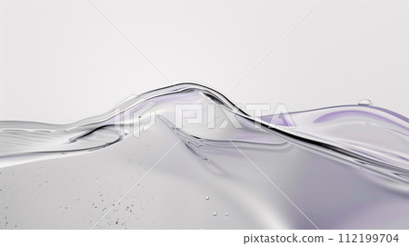 現代水波背景反映出透明度和純淨的光澤 現代水波背景反映出透明度和純淨的光澤 112199704