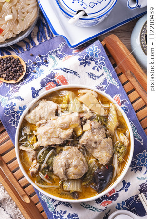 Boiled fish with pickled mustard    112200439