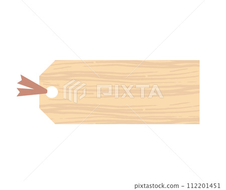 Illustration of a simple wood grain bookmark Illustration of a simple wood grain bookmark 112201451